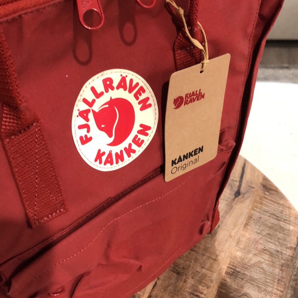 Fjallraven Kanken Deep Red Backpack - Picture 3 of 6